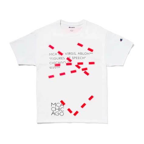 Virgil Abloh x MCA Figures of Speech FOS Tee White • Buy/Sell